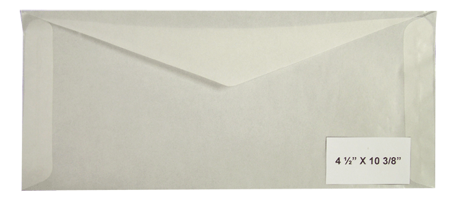 #11 Glassine Envelopes - Qty: 500