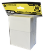 Flip-top Card Box with Header Card - White