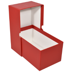 Modern Size Currency Box - Red