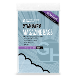 Shield Resealable Bag for Magazines - 8 3/4 x 11 1/8"