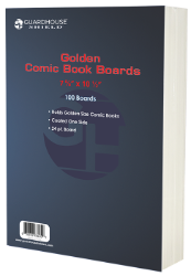 Golden Comic Book Boards (7 5/8 x 10 1/2) - 100 Pack