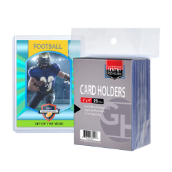 Trading Card Sentry Holders - 3x4 - 55 pt Cards