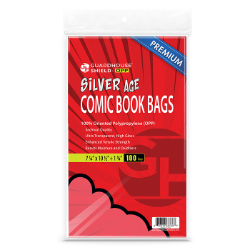 Shield OPP - Silver Comic Book Bags - Premium OPP Comic Bags