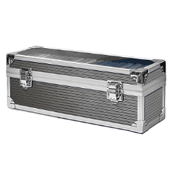 Falcon Series 20 Slab Box - Clear Top - Graphite
