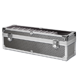 Falcon Series 25 Slab Box - Clear Top - Graphite