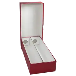 Double Row 2x2 Box - 10"- Red