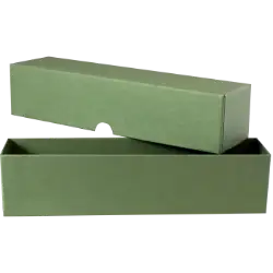 Color Coded 2x2 Coin Boxes - 8.5" - Green