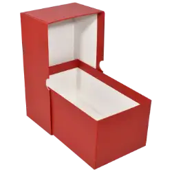 Modern Size Currency Box - Red