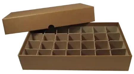 Half-Dollar Tube Box - Holds 28 Tubes