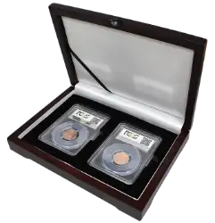 Universal Wood Display Box - 2 Slabs