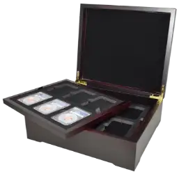 Guardhouse Wood Four Tray Box