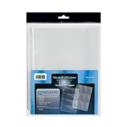 Guardhouse Shield 1 Pocket Archival (10 pack) Polypropylene Pages