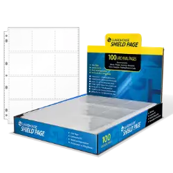 Guardhouse Shield 12 Pocket (100 pack) Polypropylene Pages