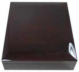 Oversized NGC Slab Box with Dome Lid and Piano Finish