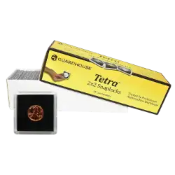 Cent 2x2 Tetra Snaplock Coin Holder - 25 per pack