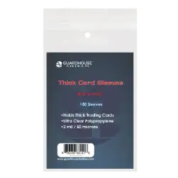 Shield Sleeve for Thick Trading Cards