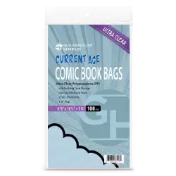 Shield Bag for Current Comic Books (Standard Size) - 6 7/8 x 10 1/2