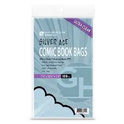 Shield Bag for Silver Comic Books (Standard Size) - 7 1/8 x 10 1/2