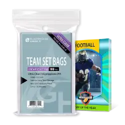 Shield Resealable Sleeves - Team Set Bags