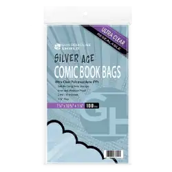 Shield Resealable Bag for Silver Comic Books - 7 1/8 x 10 1/2