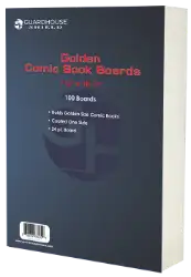 Golden Comic Book Boards (7 5/8 x 10 1/2) - 100 Pack