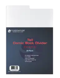 Tall Comic Book Divider - 7 1/4 x 11 1/4