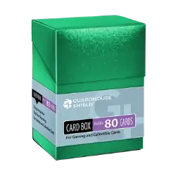 Flip-top Card Box - Green