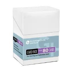 Flip-top Card Box - White