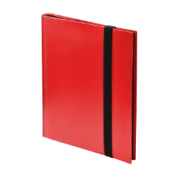 9 Pocket Trading Card Folio - Red