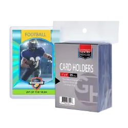 Trading Card Sentry Holders - 3x4 - 55 pt Cards