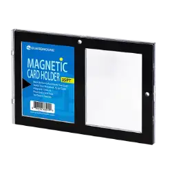 2 Card Magnetic Card Holder - Black Borders