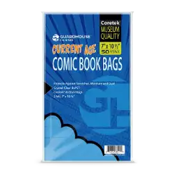 Coretek Comic Book Bag (2mil BoPET) - Current