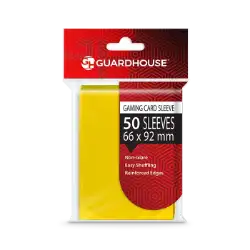 Gaming Card Sleeves - Yellow