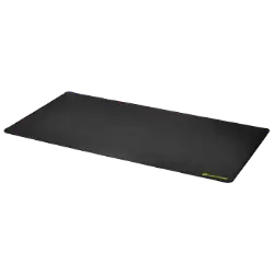 Desk Mat with Stitched Edges - 14 x 24 (Black)