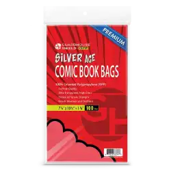 Shield OPP - Silver Comic Book Bags - Premium OPP Comic Bags