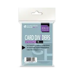 Trading Card Dividers - White Regular