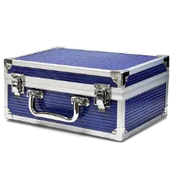 Falcon Series 30 Slab Box - Front Handle - Blue