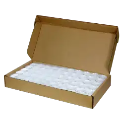 Nickel 21.2 mm bulk Direct-Fit EvoCore coin holders. 250 count box.