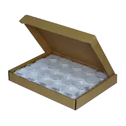 1/2 oz Gold Eagle 27mm direct fit EvoCore coin holders - (L dia) / 50 per box.