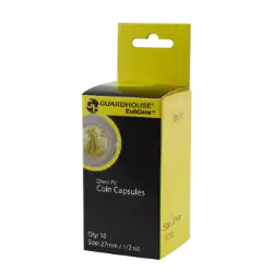 1/2 oz Gold Eagle Direct-Fit EvoCore Coin Capsules - 10 Pack