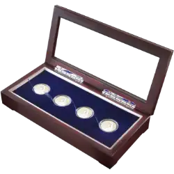 Guardhouse Glass-top Wood Display Box -GH-W1800: (4S)