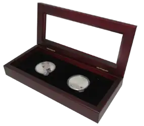 Guardhouse Glass-top Wood Display Box -GH-W1800: (2L)