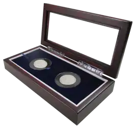 Guardhouse Glass-top Wood Display Box -GH-W1800: (2XL)