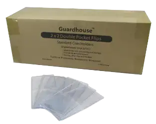2x2 Coin Flip Unplasticized Bulk - 1000/Box