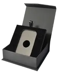 1 Oz Silver Bar Capsule Box with Magnetic Lid and Stand Insert