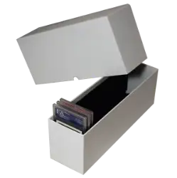 PSA Graded Card Storage Rail Box - Holds 25