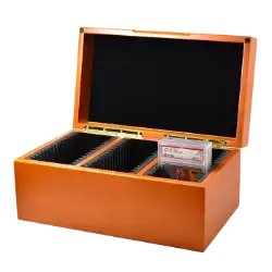 Wood Display Box for 45 PSA Slabs (For Early Model PSA Slabs)