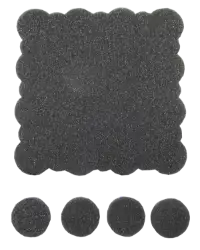 39mm Foam Slug for Medallion and ASE Tubes (100 Pack)