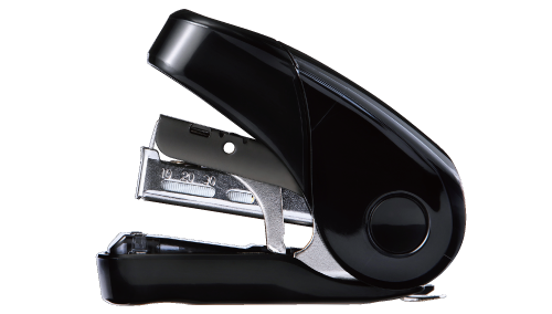 Flat Clinch Stapler- Mini (Black)