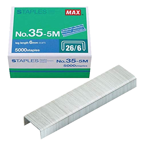 35-5M 1/4" Standard Staple (5000 per Box)